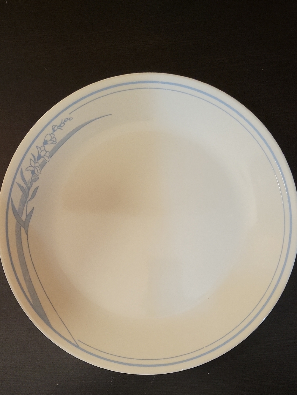 Corelle Blue Lilly Dinner Plates Set Of 8